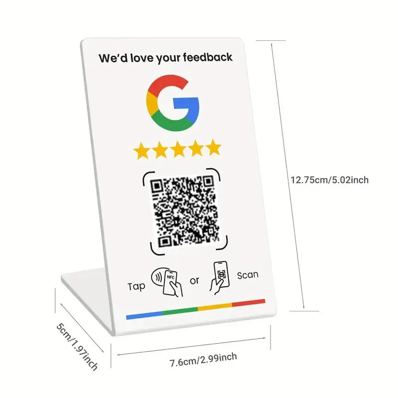 Tarjeta NFC Para Reseñas