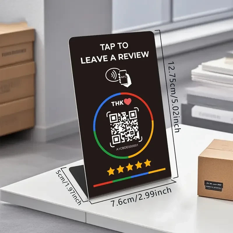 Tarjeta NFC Para Reseñas